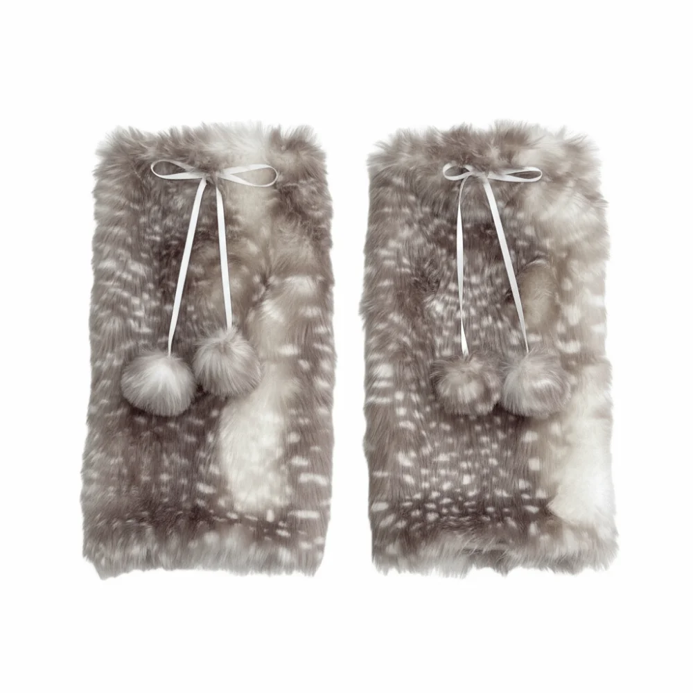 Fashion Fawn Dot Winter Leg Warmers Fur Ball Foot Cover Plush Leg Coverings Y2k Kawaii Furry Leg Warmers Accessories
Fashion Fawn Dot Winter Leg Warmers Fur Ball Foot Cover Plush Leg Coverings Y2k Kawaii Furry Leg Warmers Accessories
