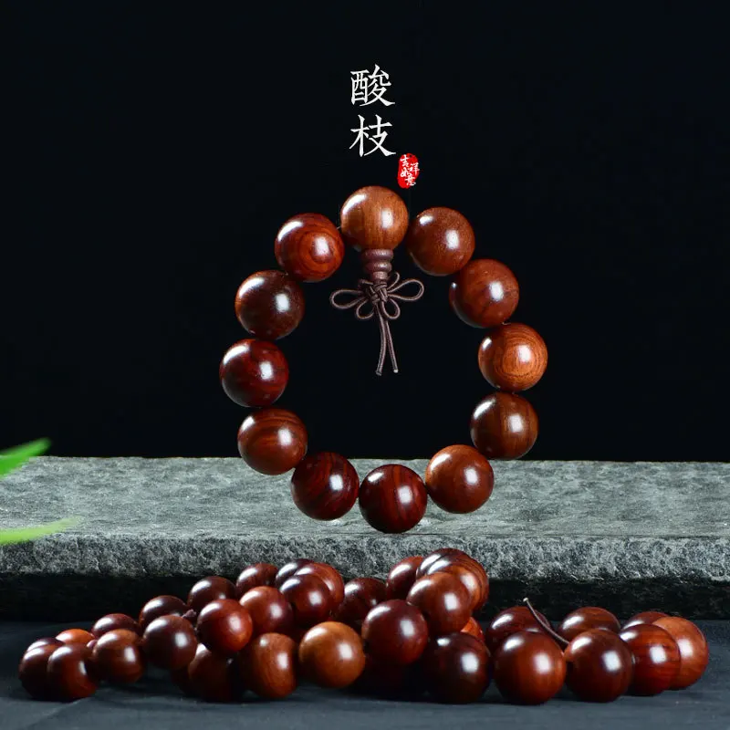 Laos Red Rosewood Bracelet Natural Color Redwood Wooden Prayer Beads 108 Mala Bracelet Jewelry for Men and Women Gifts
Laos Red Rosewood Bracelet Natural Color Redwood Wooden Prayer Beads 108 Mala Bracelet Jewelry for Men and Women Gifts