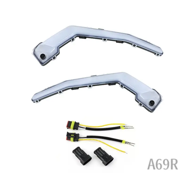 A69R-LED Front Signature Lights, Turn Sequential Signal Light For Can-Am Maverick X3 XDS Max Turbo 710004994 710004995 Parts
A69R-LED Front Signature Lights, Turn Sequential Signal Light For Can-Am Maverick X3 XDS Max Turbo 710004994 710004995 Parts