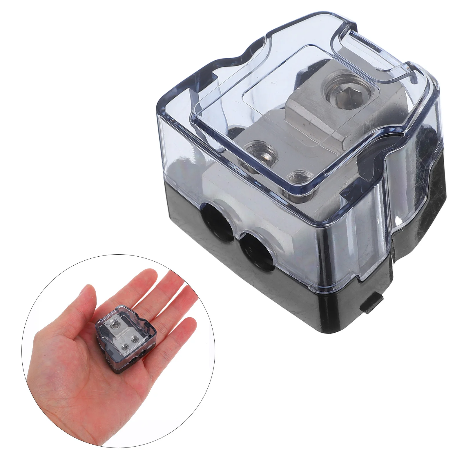 1 set 1 Set Car Audio Power Distribution Block 4Ga Input 8Ga Output 2-Way Splitter For Vehicle Audio System Copper Amp Block
1 set 1 Set Car Audio Power Distribution Block 4Ga Input 8Ga Output 2-Way Splitter For Vehicle Audio System Copper Amp Block