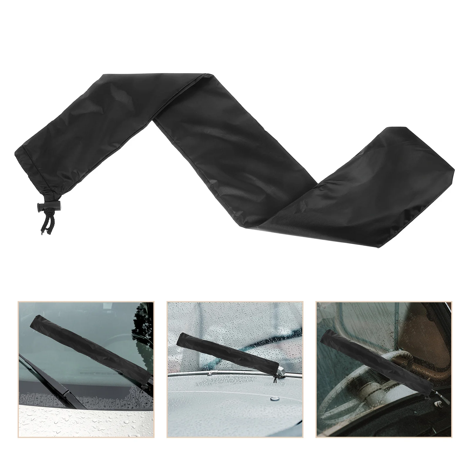 1 Pair Rainproof Wiper Covers For Car Windshield Durable Protection Against Snow Droppings Universal Fit Wiper Sleeves
1 Pair Rainproof Wiper Covers For Car Windshield Durable Protection Against Snow Droppings Universal Fit Wiper Sleeves