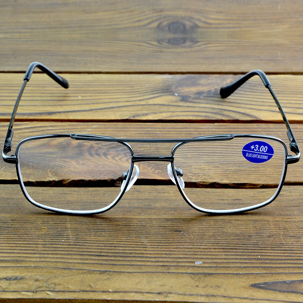 Clara Vida Double Bridged Glasses Man Navigation Pilot Style Anti-blue Light Reading Glasses Men +1 +1.5 +2 +2.5 +3 +3.5 +4
Clara Vida Double Bridged Glasses Man Navigation Pilot Style Anti-blue Light Reading Glasses Men +1 +1.5 +2 +2.5 +3 +3.5 +4
