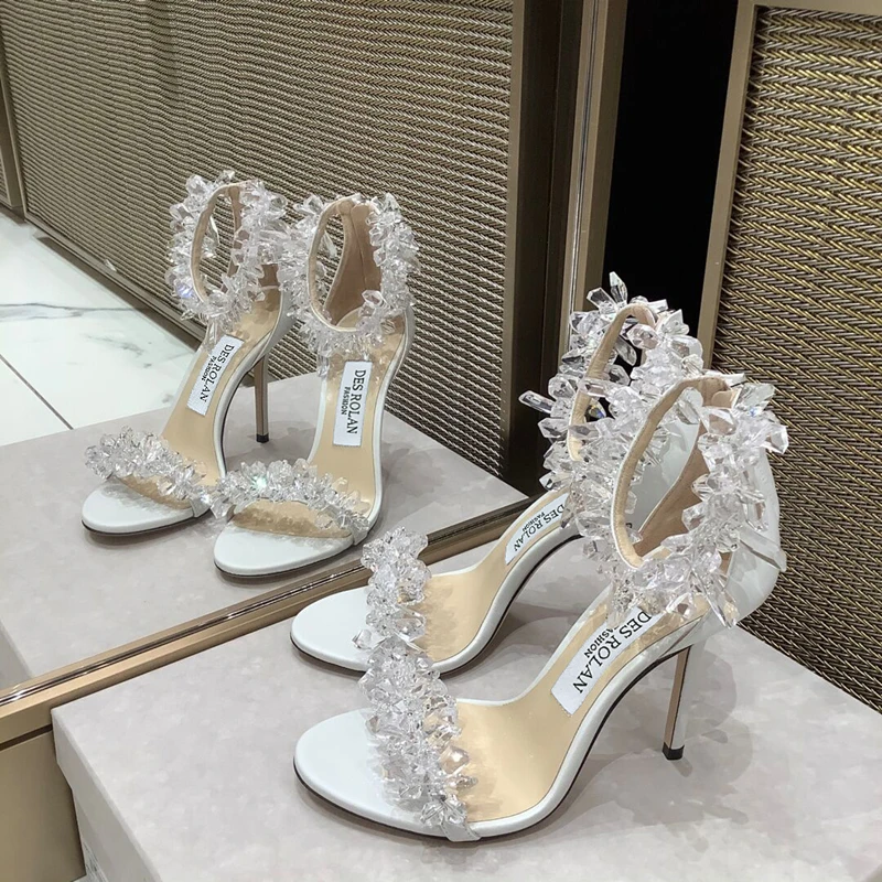 2025 summer new style crystal high heels women's fairy style one-strap stiletto wedding shoes rhinestone sandals
2025 summer new style crystal high heels women's fairy style one-strap stiletto wedding shoes rhinestone sandals