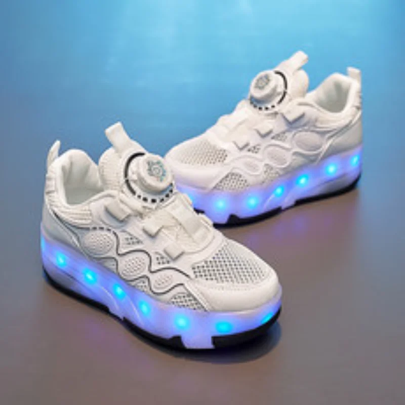 Cute Girls Skate Shoes for Children LED Luminous Shoes Anti Slip Sneakers Outdoor Training Kids Luminous Roller Skating Shoes
Cute Girls Skate Shoes for Children LED Luminous Shoes Anti Slip Sneakers Outdoor Training Kids Luminous Roller Skating Shoes