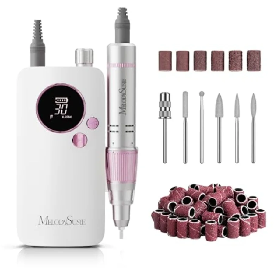 Entry-Level Clip-On Cordless Nail Drill SC320F 30000RPM E-File with Pastel Colorful Aesthetic Design for Manicure Shaping Gel R
Entry-Level Clip-On Cordless Nail Drill SC320F 30000RPM E-File with Pastel Colorful Aesthetic Design for Manicure Shaping Gel R