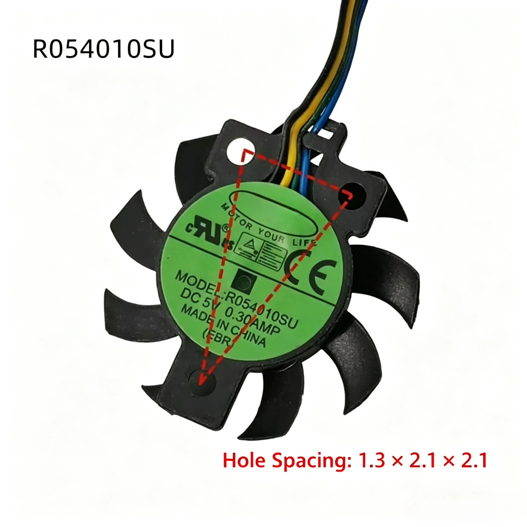 for EVERFLOW R054010SU Silent Motherboard Cooling Fan, Diameter 3.6cm, Mounting Hole Spacing: 1.3cm-2.1cm-2.1cm
for EVERFLOW R054010SU Silent Motherboard Cooling Fan, Diameter 3.6cm, Mounting Hole Spacing: 1.3cm-2.1cm-2.1cm