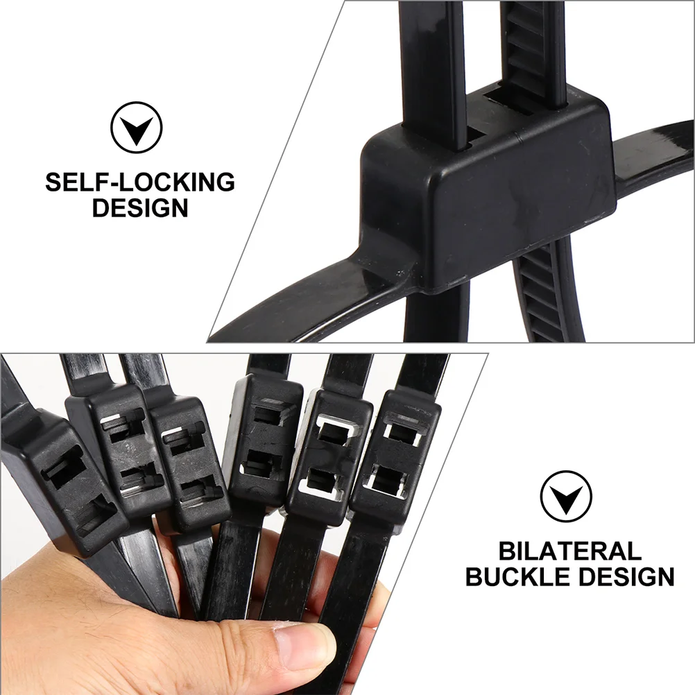 6pcs Cable Ties Zip Straps Small Thick Heavy Duty Plastic Binding Black White Each Zero Burrs Safe Reliable
6pcs Cable Ties Zip Straps Small Thick Heavy Duty Plastic Binding Black White Each Zero Burrs Safe Reliable