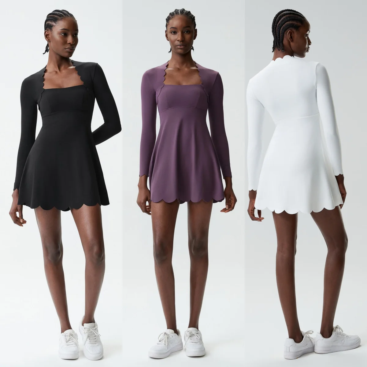 tennis dress women Long Sleeve Tennis Clothes Outdoor Running Fitness golf badminton Sports Dress Yoga Suit Wave edge dress
tennis dress women Long Sleeve Tennis Clothes Outdoor Running Fitness golf badminton Sports Dress Yoga Suit Wave edge dress