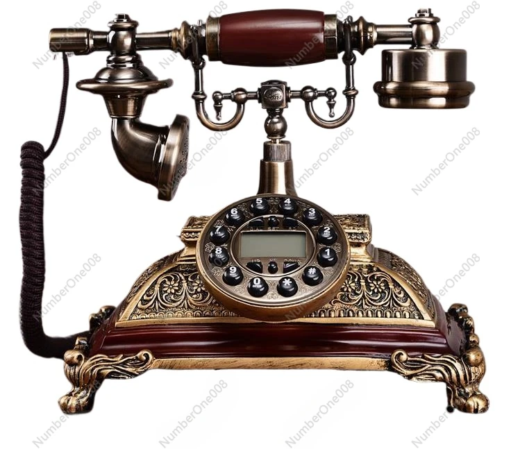 Fashion antique telephone american vintage home phone old fashioned fitted/Redial / Hands-free / backlit version Caller ID
Fashion antique telephone american vintage home phone old fashioned fitted/Redial / Hands-free / backlit version Caller ID