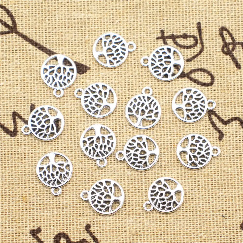 Diy Jewelry Home Decor Crafts Charms Tree Of Life Antique Silver Color Men Pendant 11x13mm 30pcs
Diy Jewelry Home Decor Crafts Charms Tree Of Life Antique Silver Color Men Pendant 11x13mm 30pcs
