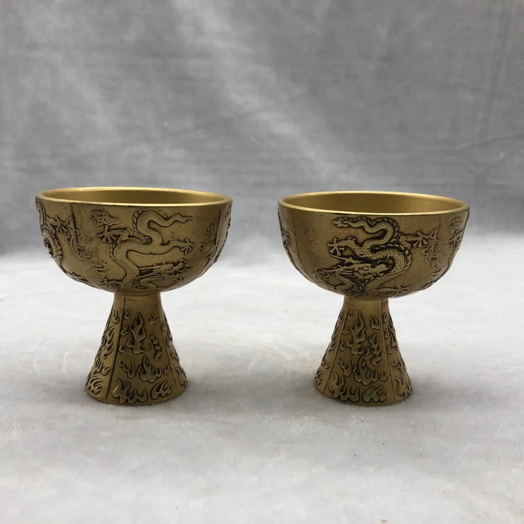 Античная бронзовая коллекция, чашка с узором дракона, мастерство, изысканное украшение для дома, ремесло
Античная бронзовая коллекция, чашка с узором дракона, мастерство, изысканное украшение для дома, ремесло