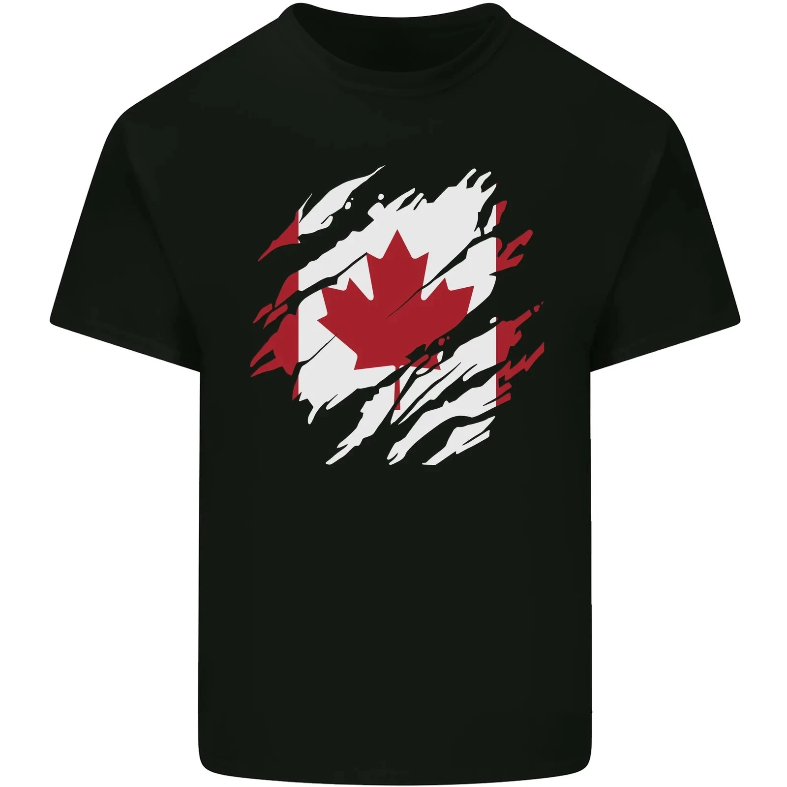 Torn Canada Flag Graphic Printing Summer Autumn Winter Luxury Brand Cotton Men's and Women's T-Shirts Short Sleeves Outdoor
Torn Canada Flag Graphic Printing Summer Autumn Winter Luxury Brand Cotton Men's and Women's T-Shirts Short Sleeves Outdoor