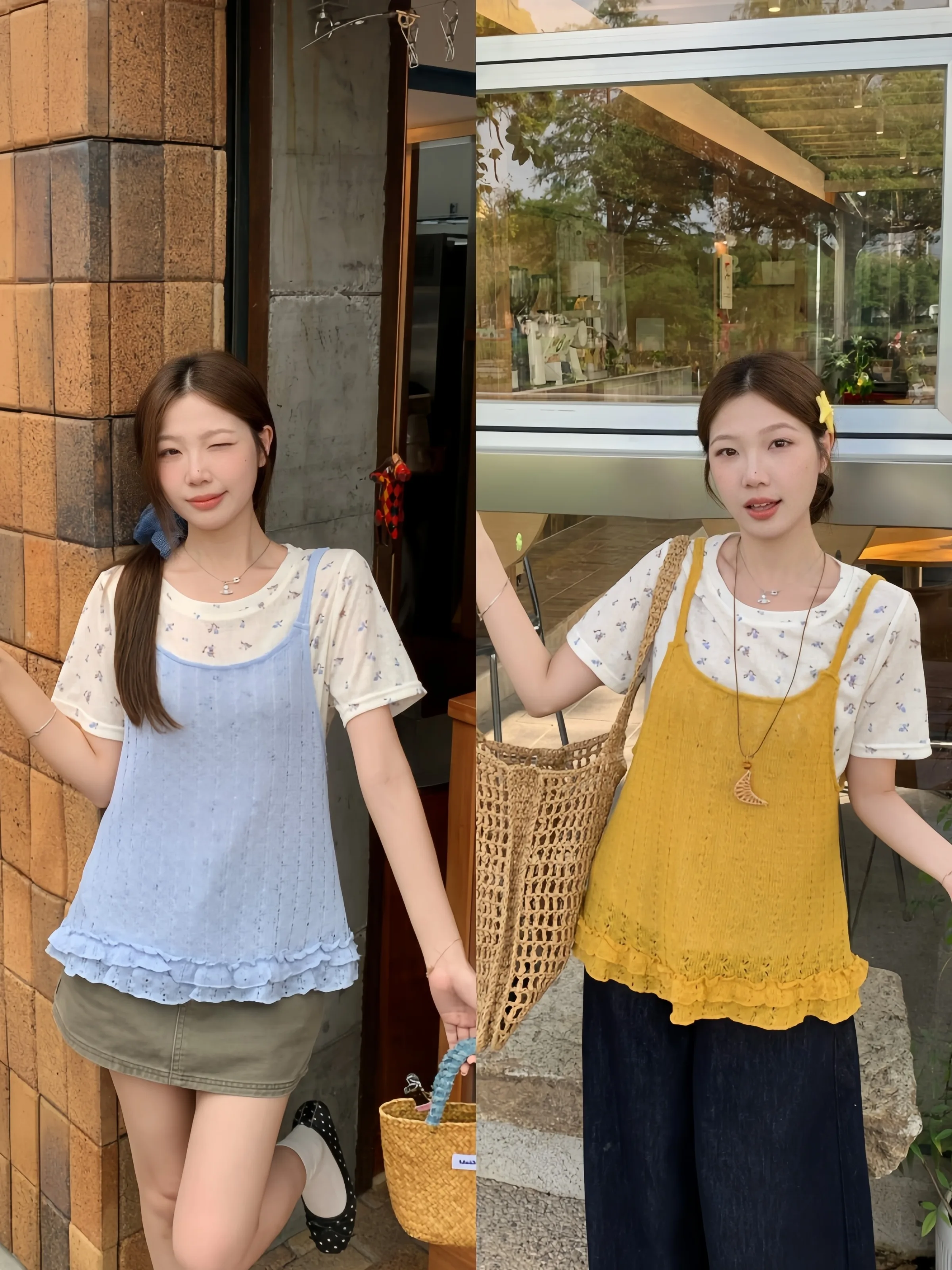 plus Size Summer Casual Lace Hollow out Strap T-Shirt Women's Real Two-Piece Layered Vest Top Breathable Skin-Friendly
plus Size Summer Casual Lace Hollow out Strap T-Shirt Women's Real Two-Piece Layered Vest Top Breathable Skin-Friendly