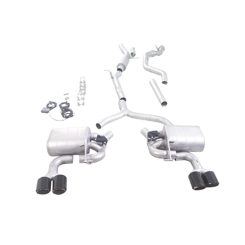 GFC exhaust/ Suitable for 2020-2025 Audi A4 A5 B9.5 4WD 2.0T Catback 304 stainless steel electronic valve performance exhaust
GFC exhaust/ Suitable for 2020-2025 Audi A4 A5 B9.5 4WD 2.0T Catback 304 stainless steel electronic valve performance exhaust