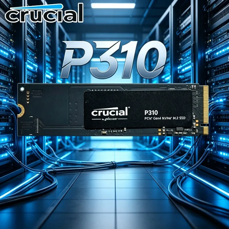 Gaming Crucial P310 M.2 2280 NVMe SSD PCIe4 1TB 2TB 3D NAND 7100MB/s Fast Storage for Laptop Desktop OEM
Gaming Crucial P310 M.2 2280 NVMe SSD PCIe4 1TB 2TB 3D NAND 7100MB/s Fast Storage for Laptop Desktop OEM