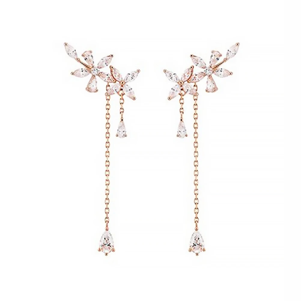 Trendy Floral Drop Earrings for Women Lightweight Comfortable Fashion Jewelry Dangle Tassel Pendant Accessories Spring Summer
Trendy Floral Drop Earrings for Women Lightweight Comfortable Fashion Jewelry Dangle Tassel Pendant Accessories Spring Summer