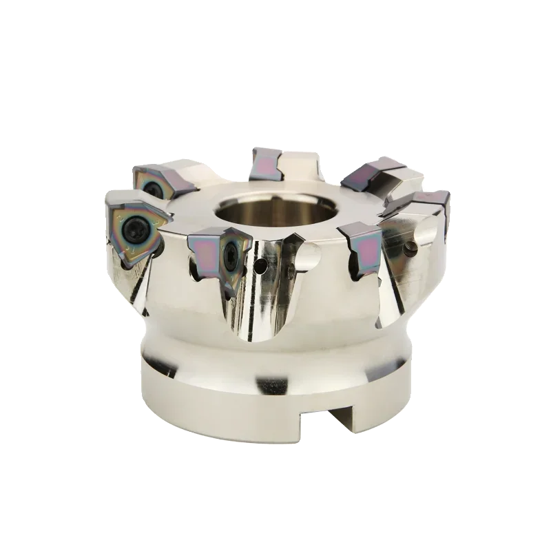 MEE190 90 degree fast feed milling cutter disc installation XNEX080608 double-sided six blade square shoulder flying cutter disc
MEE190 90 degree fast feed milling cutter disc installation XNEX080608 double-sided six blade square shoulder flying cutter disc