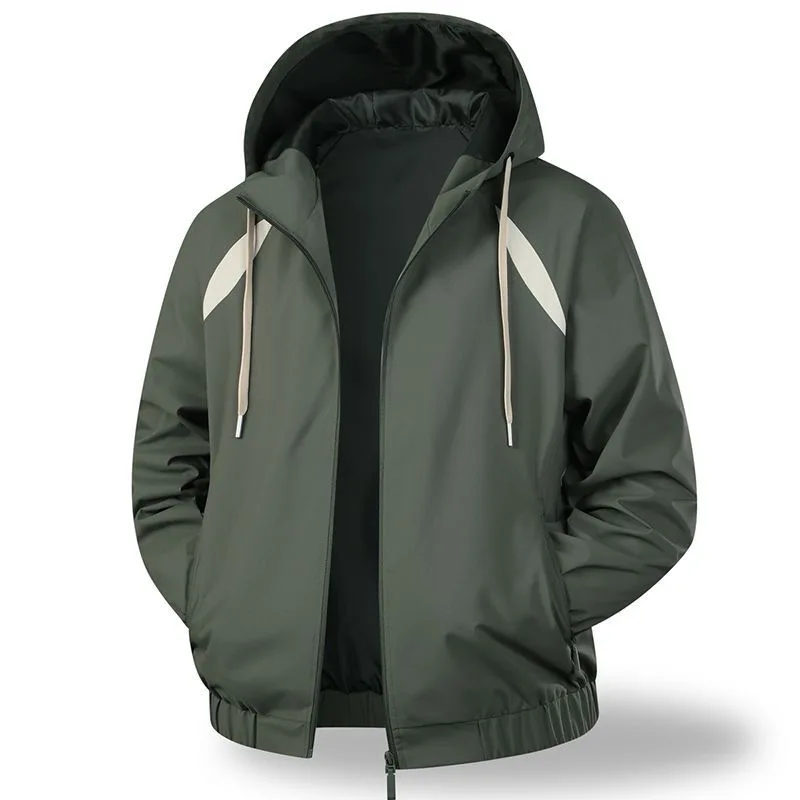 Spring and Autumn New Fashion Trendy Outdoor Sports Windproof Hooded Jacket Men's Casual Loose Plus Size High Quality Jacket
Spring and Autumn New Fashion Trendy Outdoor Sports Windproof Hooded Jacket Men's Casual Loose Plus Size High Quality Jacket