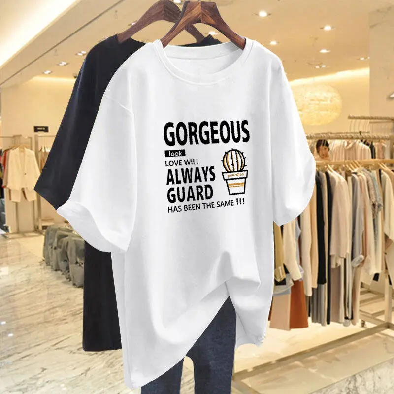 Large Size 150kg Fat Women's Clothing Loose New Pure Cotton Printing Short-sleeved Maternity Clothing Belly Cover Top Summer
Large Size 150kg Fat Women's Clothing Loose New Pure Cotton Printing Short-sleeved Maternity Clothing Belly Cover Top Summer