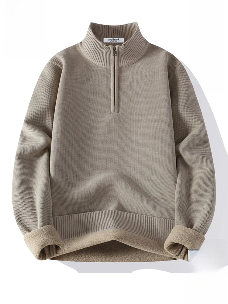 PaulFrank f High Collar Zipper Knitted Sweater Men's Autumn Cold Resistance Warm Loose Casual Knitted Jaet
PaulFrank f High Collar Zipper Knitted Sweater Men's Autumn Cold Resistance Warm Loose Casual Knitted Jaet