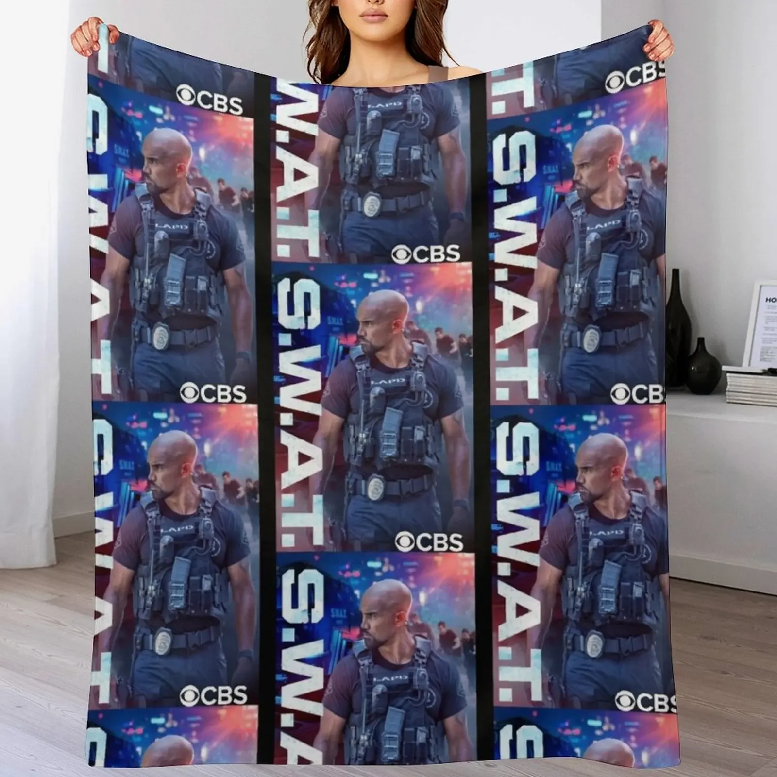 S.W.A.T. (2021) Throw Blanket Multi Use Warm Blanket for Living Room Bedroom
S.W.A.T. (2021) Throw Blanket Multi Use Warm Blanket for Living Room Bedroom
