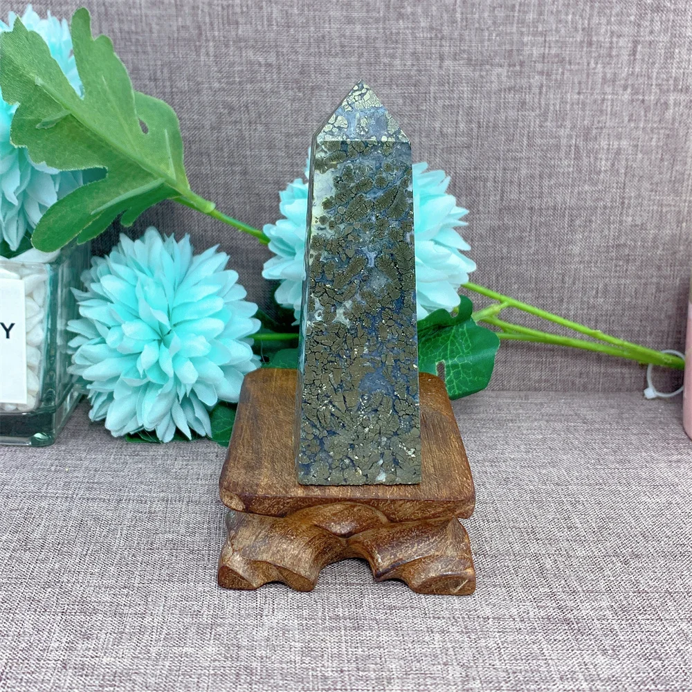 Quartz Stone Natural Crystal Pyrite Agate Tower Point High Quality Gemstones Mineral Energy Reiki Home Decorations Gift
Quartz Stone Natural Crystal Pyrite Agate Tower Point High Quality Gemstones Mineral Energy Reiki Home Decorations Gift