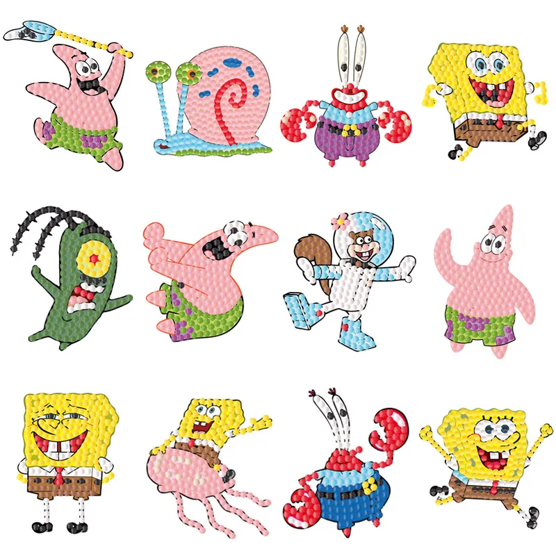 12Pcs Pikachu 5D Diamond Painting Stickers Kit DIY Handmade Art Crafts for Kids Beginners Cute Pikachu Charmander Squirtle Carto
12Pcs Pikachu 5D Diamond Painting Stickers Kit DIY Handmade Art Crafts for Kids Beginners Cute Pikachu Charmander Squirtle Carto