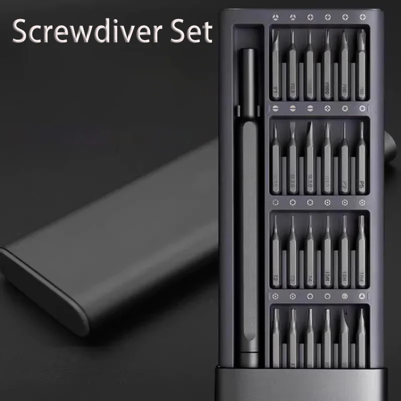 25 in 1 Precision Screwdriver Set Portable Multifunctional Glasses Mobile Phone Repair Tool Disassembly Magnetic Mini Pocket
25 in 1 Precision Screwdriver Set Portable Multifunctional Glasses Mobile Phone Repair Tool Disassembly Magnetic Mini Pocket