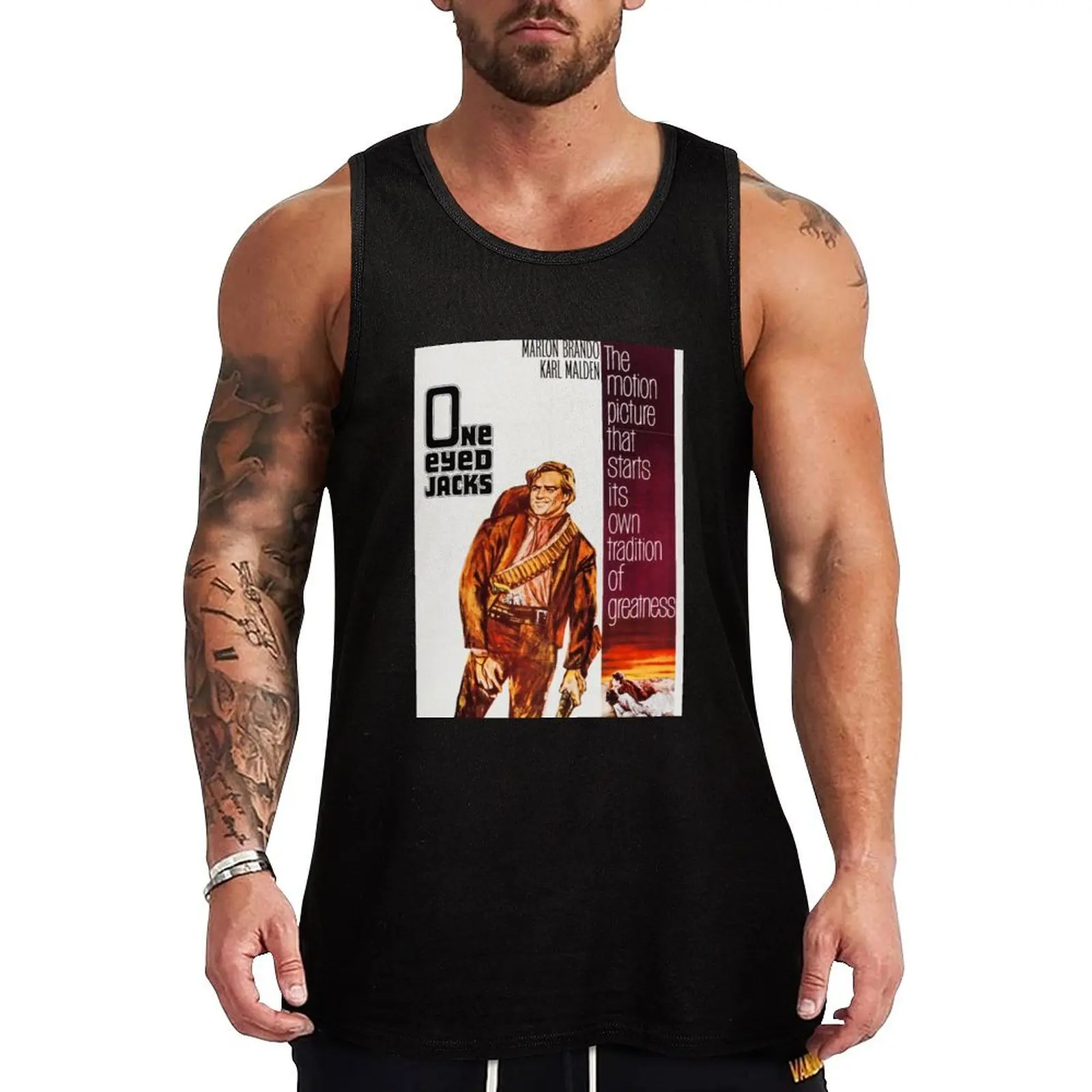 Marlon Brando One Eyed Jacks (1961) film poster Tank Top Athletic Gym Tank Top Sleeveless Quick Dry Training
Marlon Brando One Eyed Jacks (1961) film poster Tank Top Athletic Gym Tank Top Sleeveless Quick Dry Training