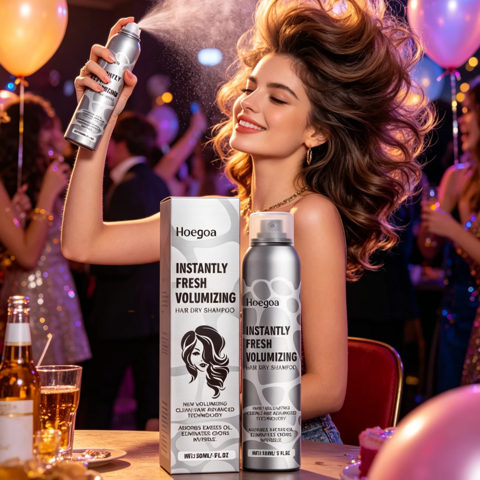 Hoegoa Volumizing Hair Dry Shampoo Oil Absorbing Odor Eliminating Instantly Fresh Emergency Hairstyle No Wash Hair Shampoo 150ml
Hoegoa Volumizing Hair Dry Shampoo Oil Absorbing Odor Eliminating Instantly Fresh Emergency Hairstyle No Wash Hair Shampoo 150ml