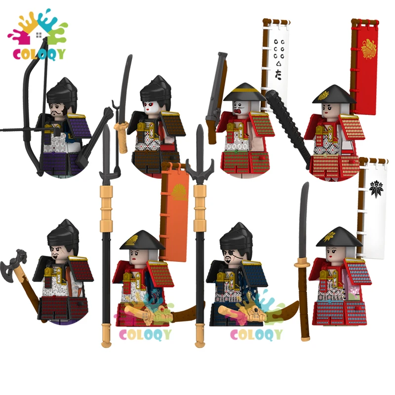 Kids Toys Japanese Anime Building Blocks Samurai Mini Action Figures Helmet Armor Archery weapons Toys For Kids Christmas Gifts
Kids Toys Japanese Anime Building Blocks Samurai Mini Action Figures Helmet Armor Archery weapons Toys For Kids Christmas Gifts