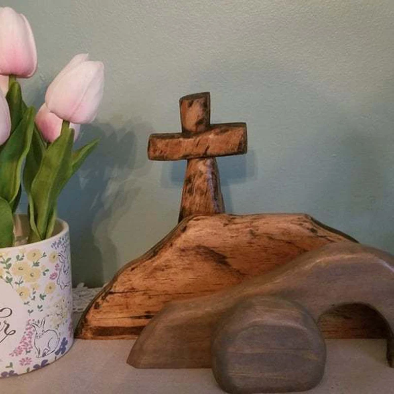Cross Easter Decorations Home Figurine Ornament Tomb Easter For Holiday Table Decor
Cross Easter Decorations Home Figurine Ornament Tomb Easter For Holiday Table Decor
