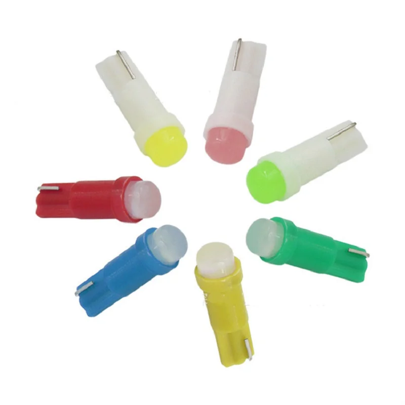 500pcs fast shipping cob t5 w5w w1.2wpanel bulb car led bulb white red blue amber color Instrument light 12V dash board lamp
500pcs fast shipping cob t5 w5w w1.2wpanel bulb car led bulb white red blue amber color Instrument light 12V dash board lamp