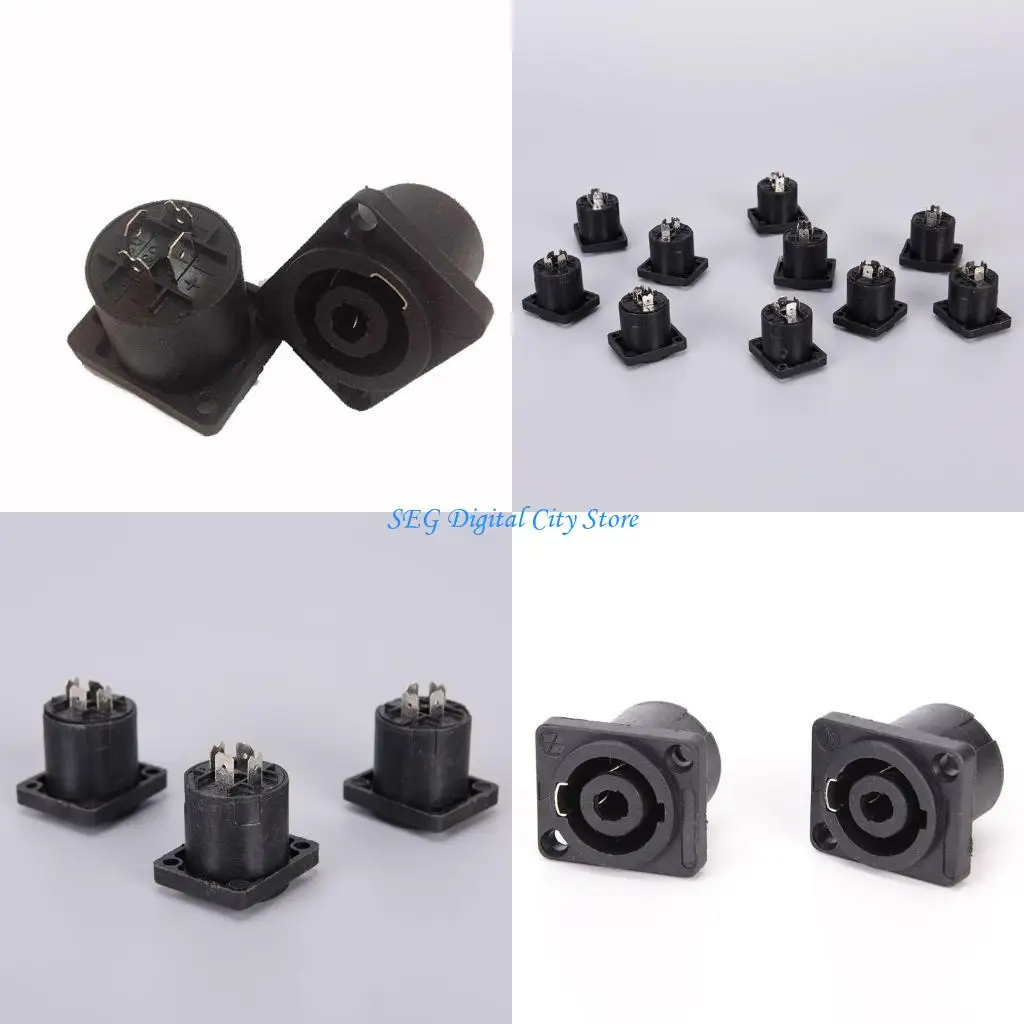 U75B 10 Packs PCB Mount Female Socket 4 Pin Loudspeaker Amplifier for
U75B 10 Packs PCB Mount Female Socket 4 Pin Loudspeaker Amplifier for