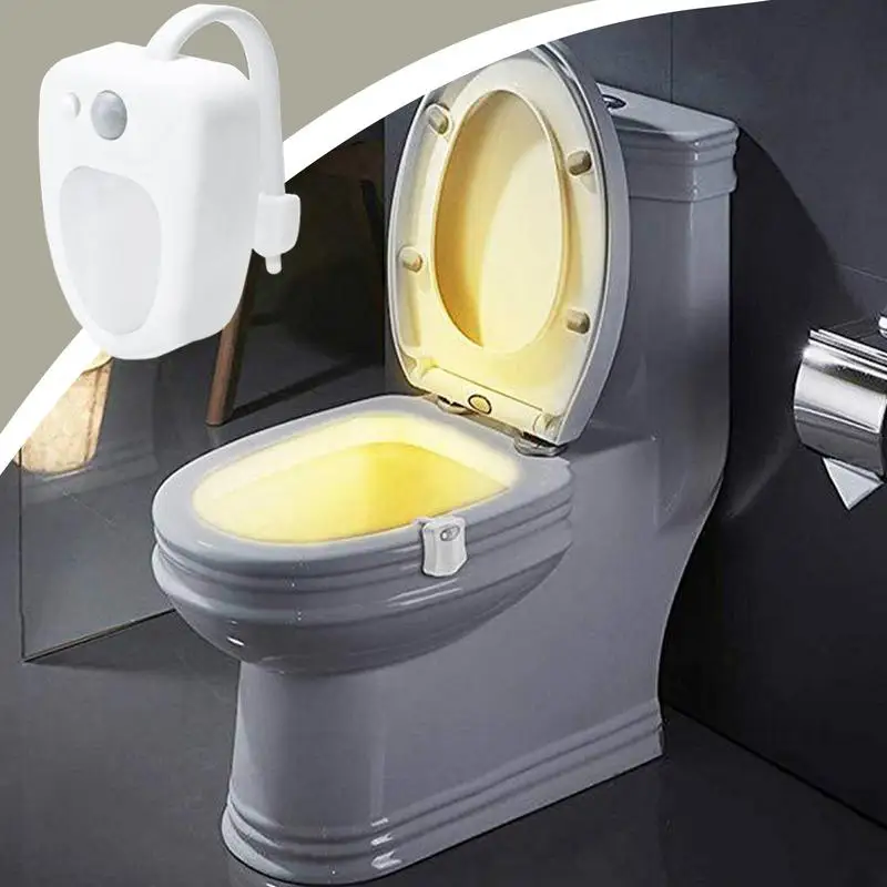 Toilet Light Motion Sensor Color Change 16-Color Toilet Bowl LED Inside Nightlight Cool Stuff Bathroom Night Light Motion Sensor
Toilet Light Motion Sensor Color Change 16-Color Toilet Bowl LED Inside Nightlight Cool Stuff Bathroom Night Light Motion Sensor