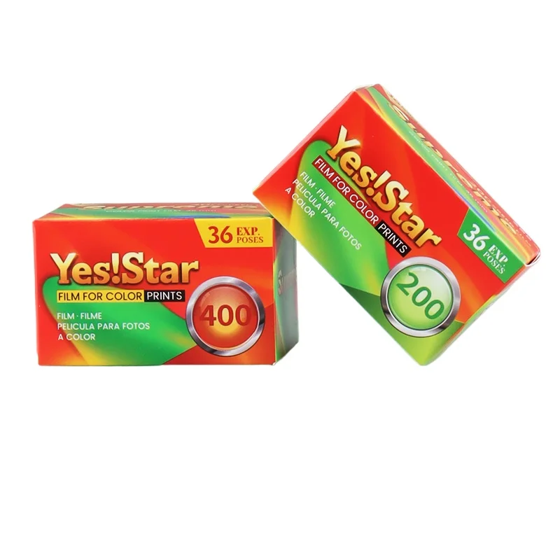 Yes Star 135 film 200 degree color negative 400 color negative 35mm domestic hand roll
Yes Star 135 film 200 degree color negative 400 color negative 35mm domestic hand roll