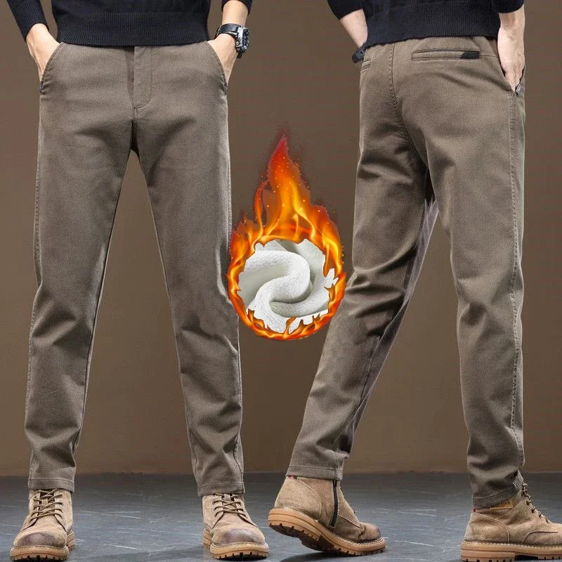 Новинка 2024 года, мужские зимние теплые плюшевые флисовые брюки, мужские осенне-зимние термоэластичные облегающие брюки, модные повседневные черные брюки
Новинка 2024 года, мужские зимние теплые плюшевые флисовые брюки, мужские осенне-зимние термоэластичные облегающие брюки, модные повседневные черные брюки