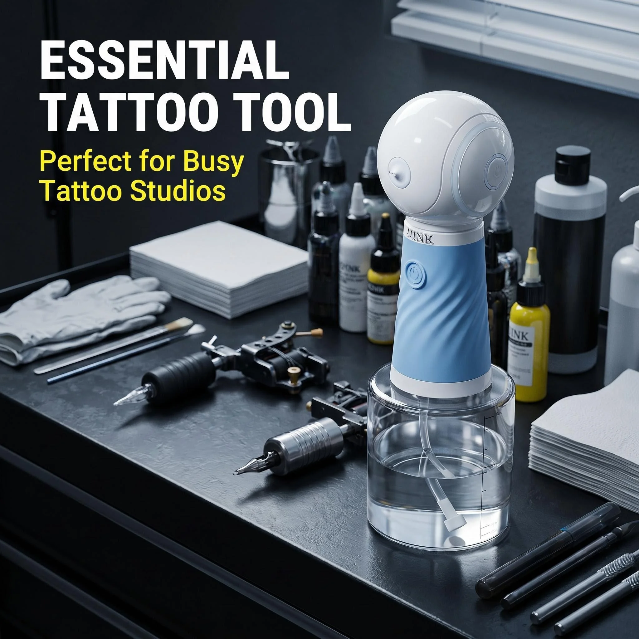 DQFART Electric Automatic Foam Machine One-Touch Foam Gun for Pre-Tattoo Cleaning Tattoo Supply Dog Cleaning Foam Machine
DQFART Electric Automatic Foam Machine One-Touch Foam Gun for Pre-Tattoo Cleaning Tattoo Supply Dog Cleaning Foam Machine