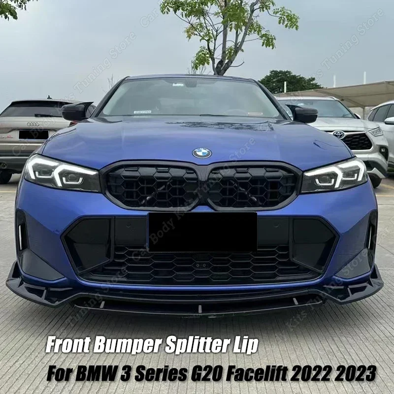 For BMW 3 Series G20 Facelift 2022 2023 4Pcs Front Bumper Splitter Lip Spoiler ABS Body Kit Diffuser Cover Car Accessories
For BMW 3 Series G20 Facelift 2022 2023 4Pcs Front Bumper Splitter Lip Spoiler ABS Body Kit Diffuser Cover Car Accessories
