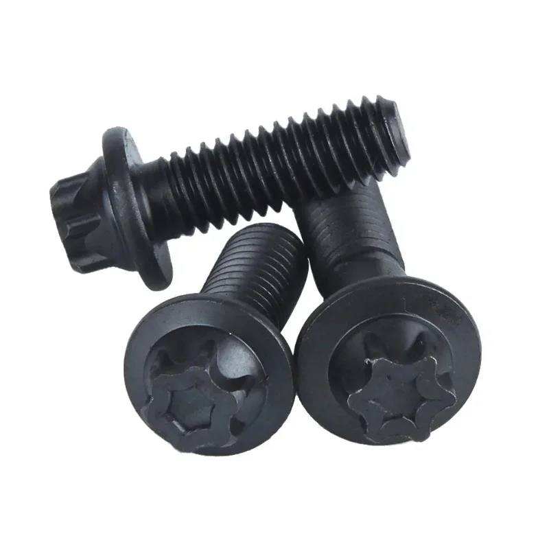 M5 M6 High Strength 12.9 Grade Outer Torx Flange Bolt Carbon Steel Anti-loose Plum Head Screw
M5 M6 High Strength 12.9 Grade Outer Torx Flange Bolt Carbon Steel Anti-loose Plum Head Screw