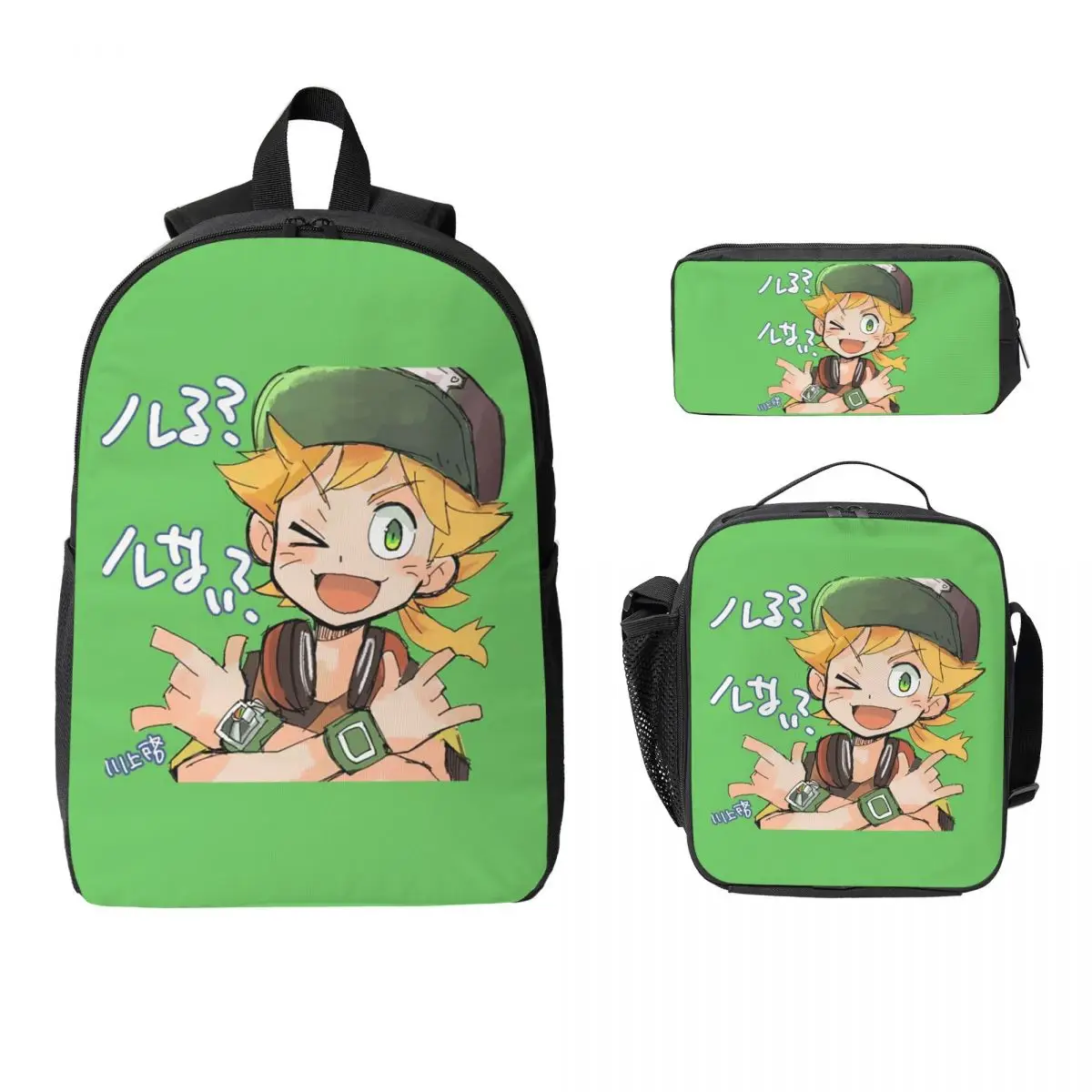 Anime Digimon Matt Backpack Boys Girls BookBag School Bag Computer Shoulder Bags 3ps Insulated Lunch Bag Pencil Case
Anime Digimon Matt Backpack Boys Girls BookBag School Bag Computer Shoulder Bags 3ps Insulated Lunch Bag Pencil Case