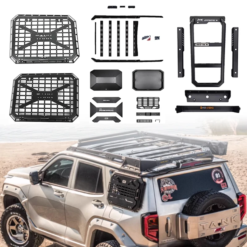 High Quality Sharp Edge Series Side Ladder Luggage Roof Rack Side Window Frame Side Bag for GWM Tank 300 Accessories
High Quality Sharp Edge Series Side Ladder Luggage Roof Rack Side Window Frame Side Bag for GWM Tank 300 Accessories