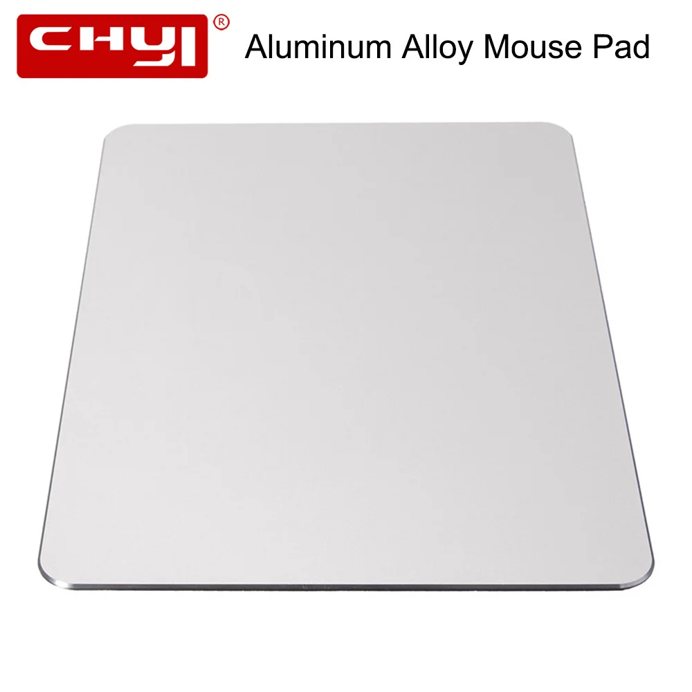 CHYI Mouse Pad Aluminum Alloy Gaming Mouse Mat Non-Slip Rubber Waterproof Mousepad Ergonomic Desk Mat For PC Laptop Accessories
CHYI Mouse Pad Aluminum Alloy Gaming Mouse Mat Non-Slip Rubber Waterproof Mousepad Ergonomic Desk Mat For PC Laptop Accessories