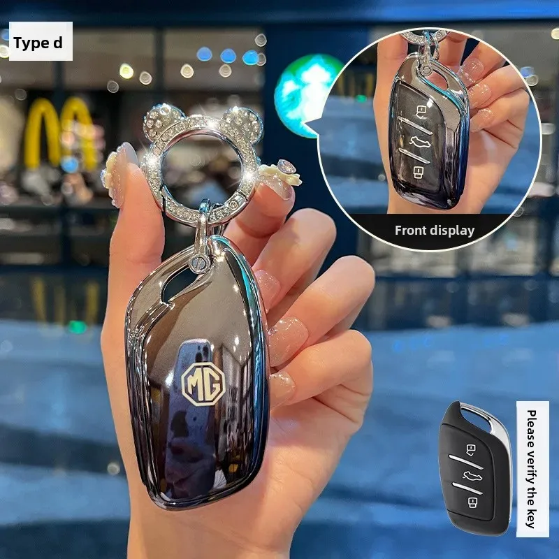 High-end Car Remote Key Case Cover Gradient Color TPU Fold Keyless Bag For MG Morris Garages ZS MG5 MG6 EV EZS HS EHS 2019 2020
High-end Car Remote Key Case Cover Gradient Color TPU Fold Keyless Bag For MG Morris Garages ZS MG5 MG6 EV EZS HS EHS 2019 2020