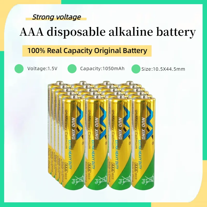 Original1.5V AAA LR03 Alkaline Batteries Long Lasting Super Power for Toys/Flashlights/Wireless Mouse/Camera/Razor
Original1.5V AAA LR03 Alkaline Batteries Long Lasting Super Power for Toys/Flashlights/Wireless Mouse/Camera/Razor