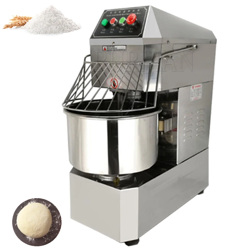 Spiral Dough Mixer Electric Stainless Steel Dough Mixer Multifunction Mixer
Spiral Dough Mixer Electric Stainless Steel Dough Mixer Multifunction Mixer