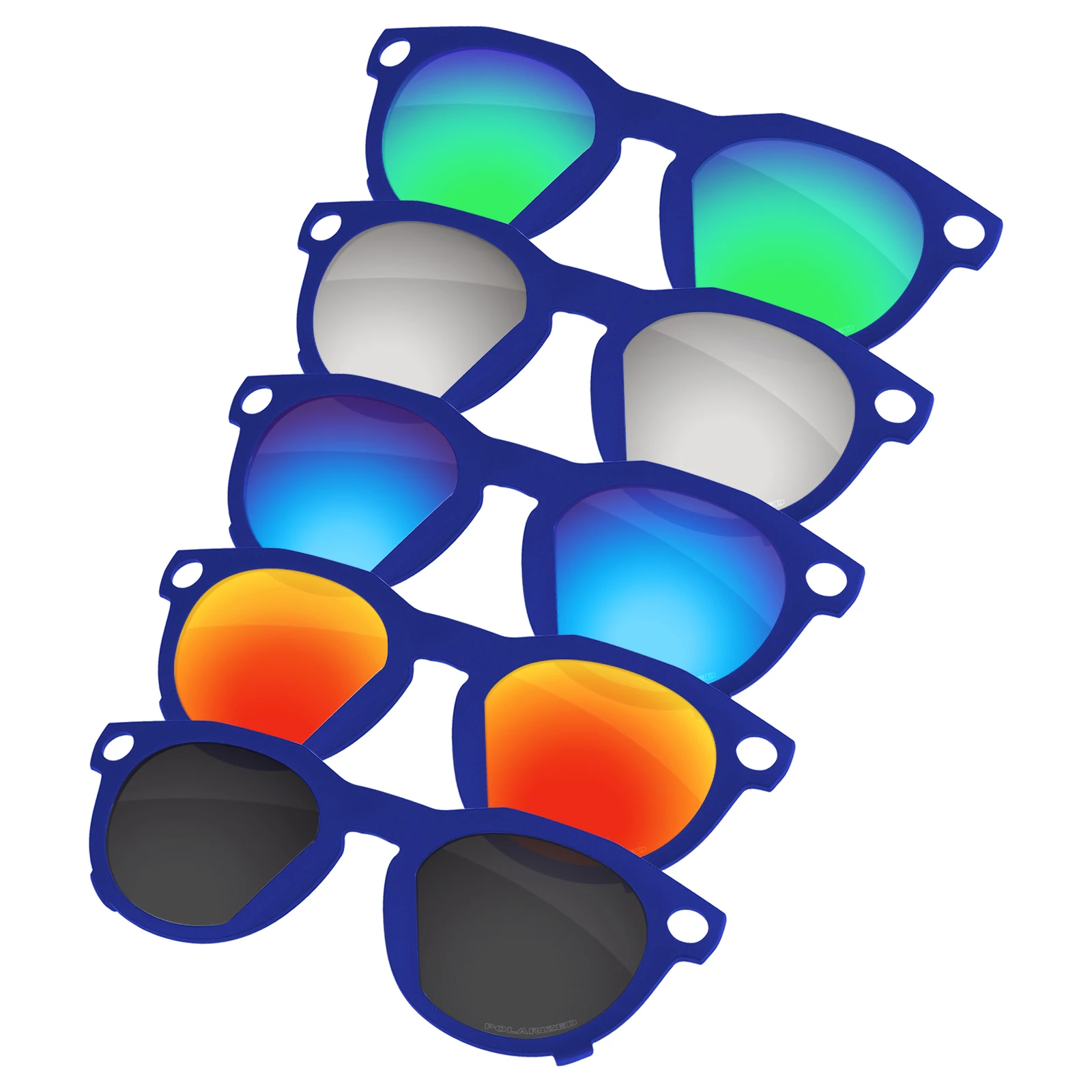ELuxonsight Polarized Clip-on Sunglasses Clip onto Eyeglasses for Oakley Meta HSTN OW8002 51mm Sunglasses-Blue
ELuxonsight Polarized Clip-on Sunglasses Clip onto Eyeglasses for Oakley Meta HSTN OW8002 51mm Sunglasses-Blue