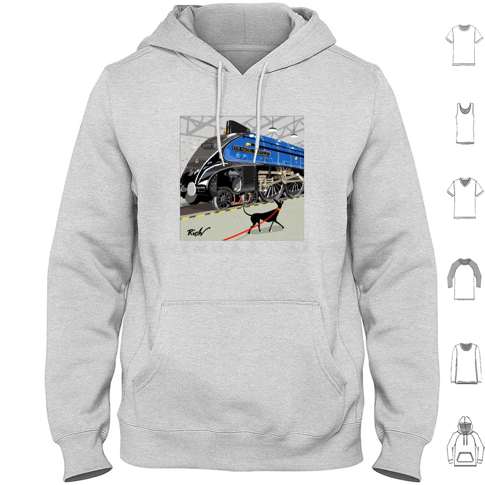 Sir Nigel Greysley Hoodies Long Sleeve Greyhound Whippet Lurcher Rich Skipworth Skipworth Hound Steam Trains Mallard
Sir Nigel Greysley Hoodies Long Sleeve Greyhound Whippet Lurcher Rich Skipworth Skipworth Hound Steam Trains Mallard