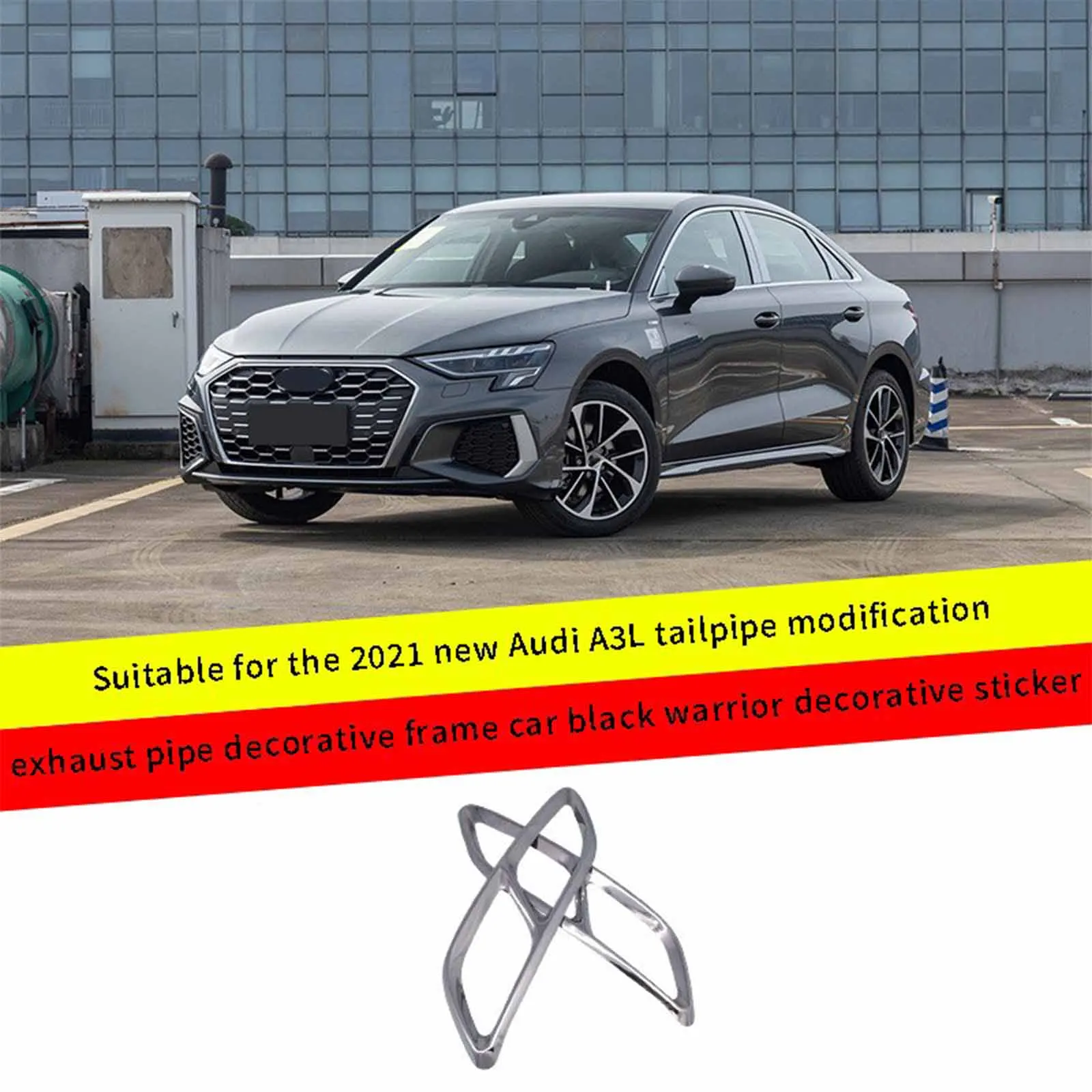 For Audi A3L 2021 Car Tail Throat Pipe Exhaust Outlet Decoration Muffler Pipe Cover Trim Exterior Automotive Accessories
For Audi A3L 2021 Car Tail Throat Pipe Exhaust Outlet Decoration Muffler Pipe Cover Trim Exterior Automotive Accessories