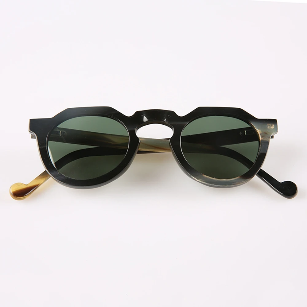 Women Sunglasses Men Polarized Handmade Natural Horn Man Sunglass Fashion Unique Vintage Retro Classic Glasses
Women Sunglasses Men Polarized Handmade Natural Horn Man Sunglass Fashion Unique Vintage Retro Classic Glasses